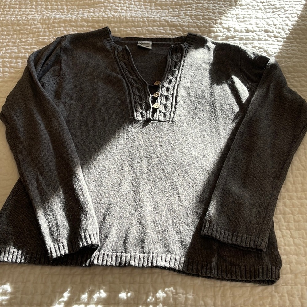 Vintage Columbia sweater size large